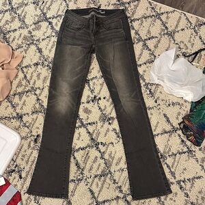 American Eagle Outfitters Black Flare Jeans